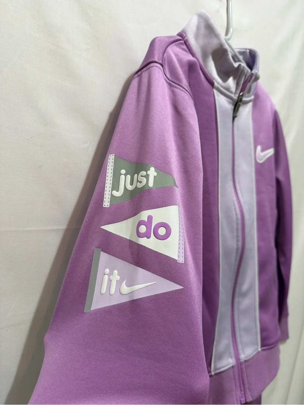 Purple Nike Kids Tracksuit